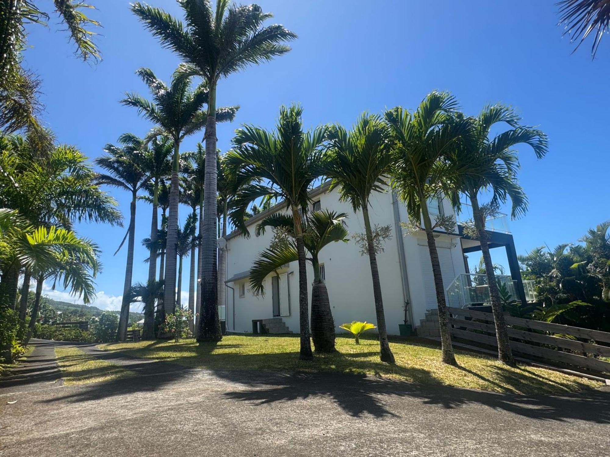 Grande Villa Au Calme - Vue Exceptionnelle - Climatisation - Piscine Sel Chauffee - Jardin Tropical Vincendo Bagian luar foto
